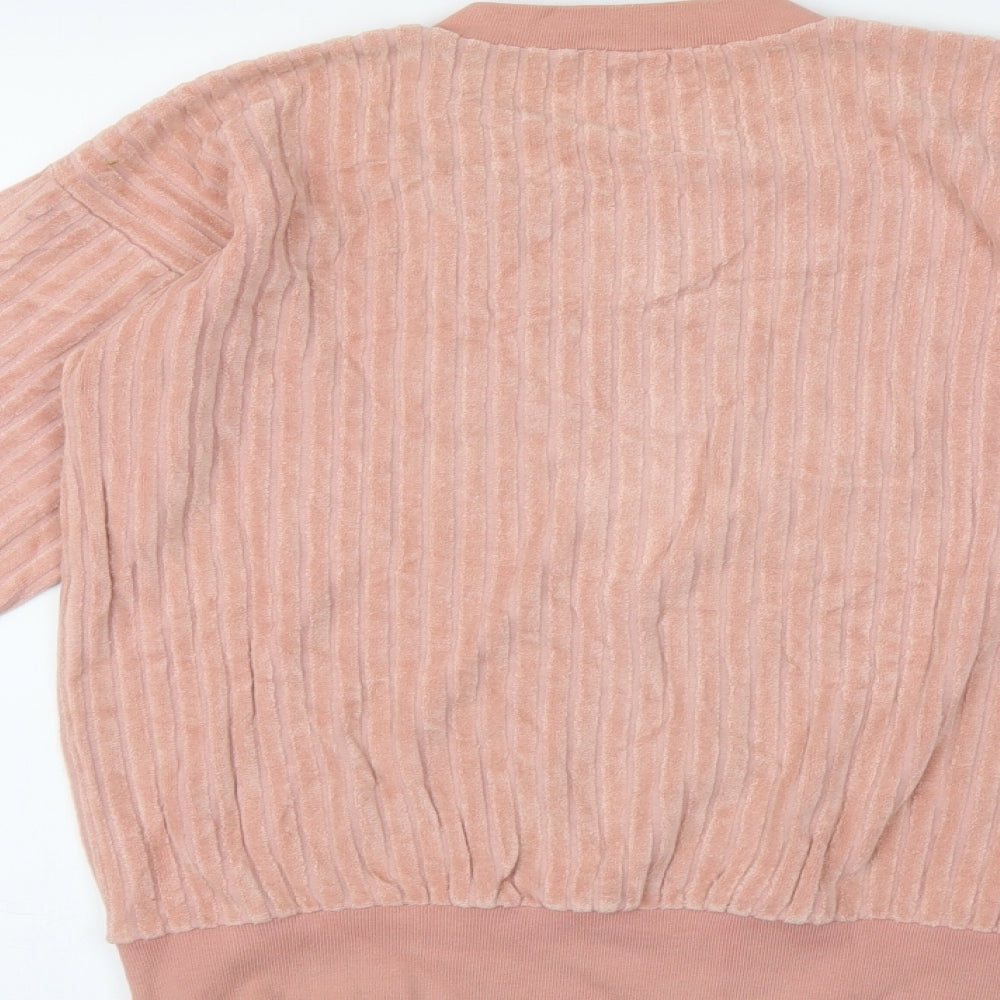 fix teen Girls Pink   Pullover Jumper Size 14 Years