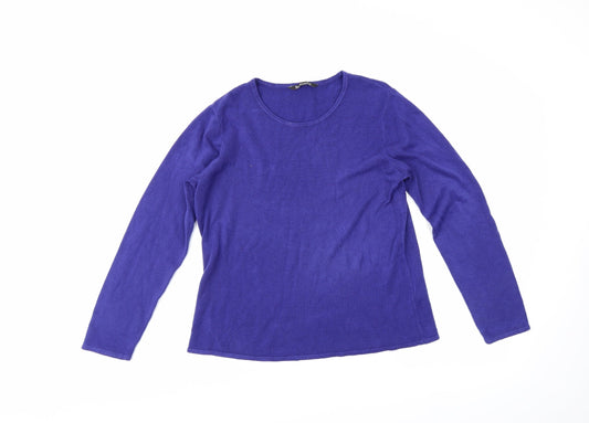 Bonmarché Womens Blue   Pullover Jumper Size 12