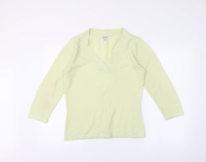elam Womens Green   Pullover Jumper Size 12