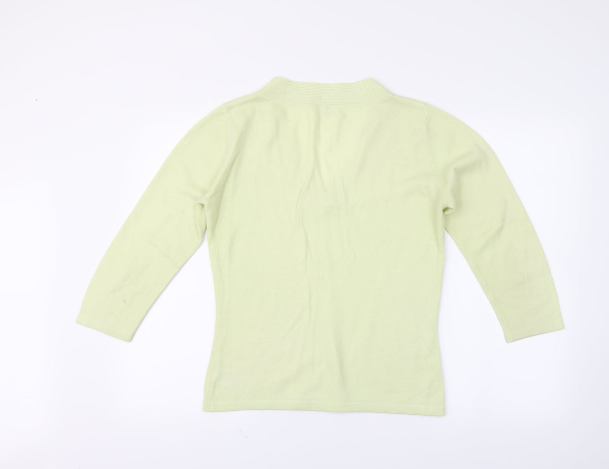 elam Womens Green   Pullover Jumper Size 12