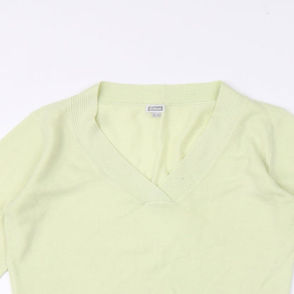 elam Womens Green   Pullover Jumper Size 12
