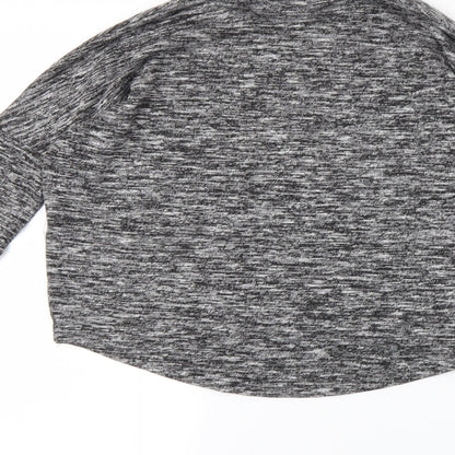 YD Girls Grey   Pullover Jumper Size 8-9 Years  - Reversible sequins