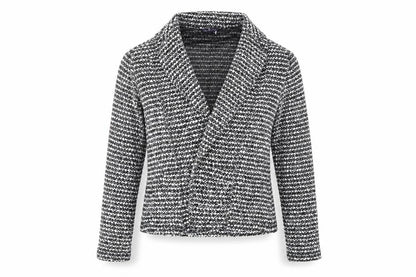 Marks & Spencer Womens Black Striped  Jacket  Size 10