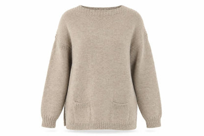 Preworn Womens Brown   Pullover Jumper One Size