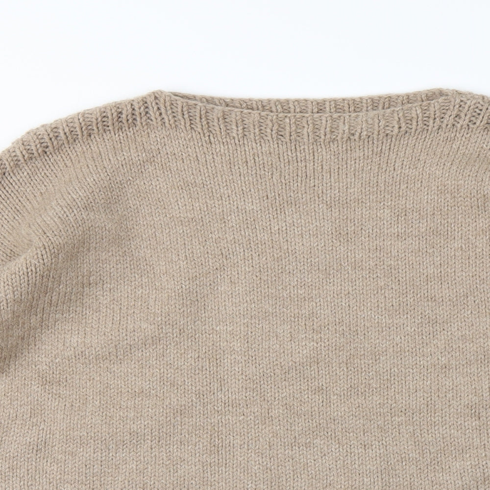 Preworn Womens Brown   Pullover Jumper One Size