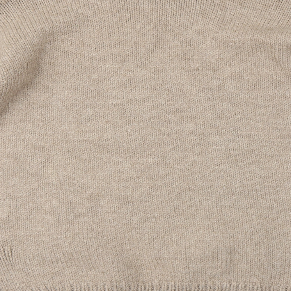 Preworn Womens Brown   Pullover Jumper One Size