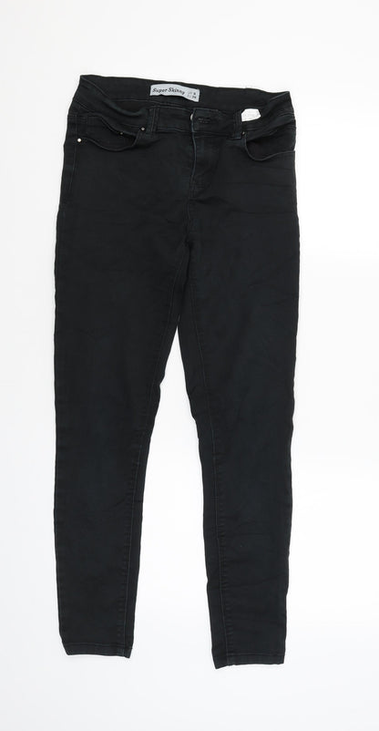 New Look Womens Black   Skinny Jeans Size 30 L26.5 in