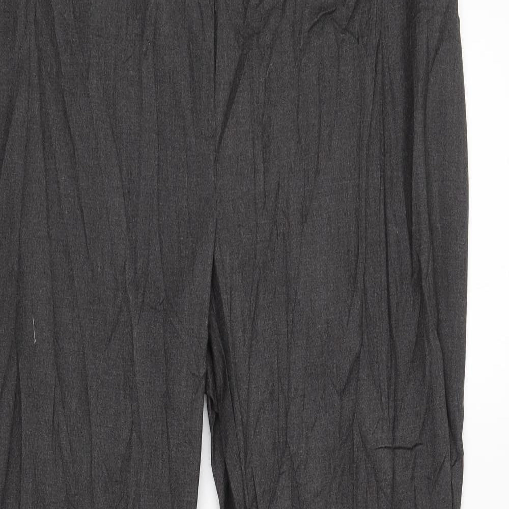 M&S Womens Grey   Trousers  Size 16 L30 in