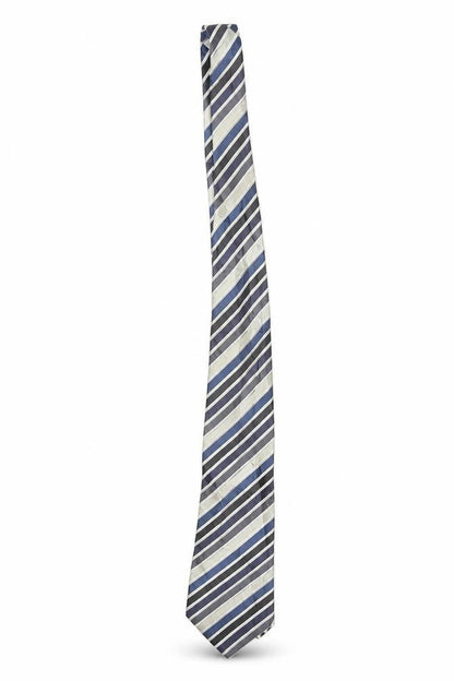 Marks & Spencer Mens Multicoloured Striped  Pointed Tie One Size