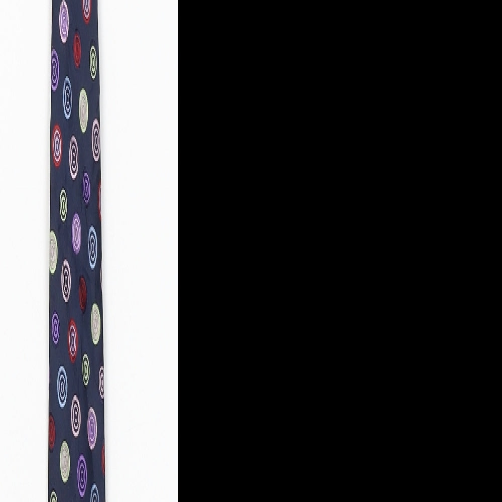 Marks and Spencer Mens Multicoloured Geometric  Pointed Tie One Size
