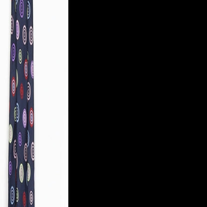 Marks and Spencer Mens Multicoloured Geometric  Pointed Tie One Size