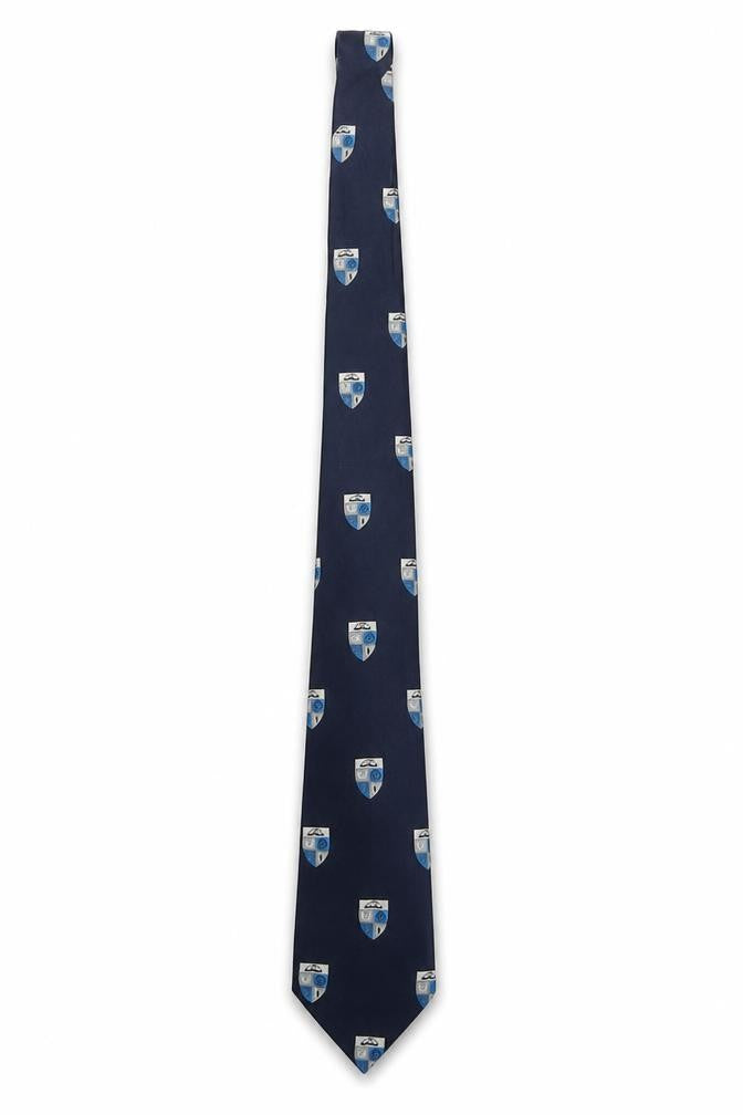 impamark LTD Mens Blue Geometric  Pointed Tie One Size