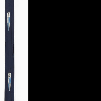 impamark LTD Mens Blue Geometric  Pointed Tie One Size