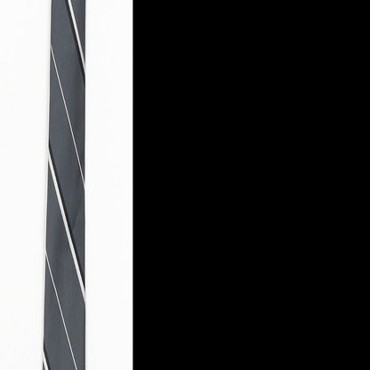 austico Mens Grey Striped  Pointed Tie One Size  - Kangaroo