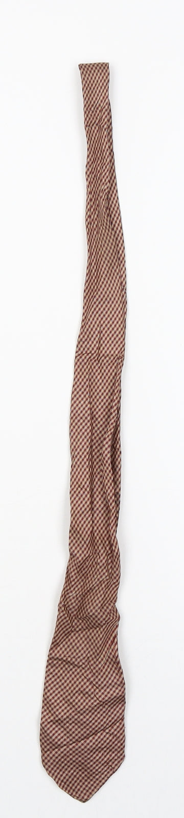 Marks and Spencer Mens Beige Striped  Designer Tie One Size