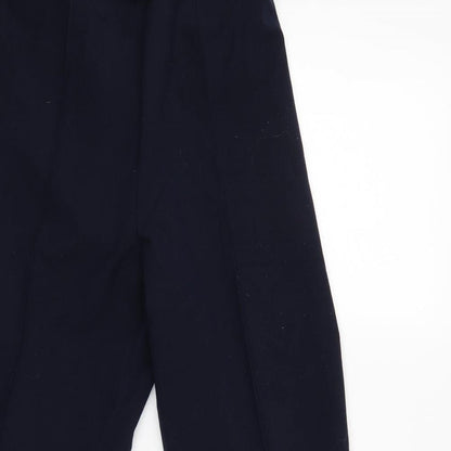 Womens UK Size 14 Bonmarché Regular Fit Capri Blue Trousers