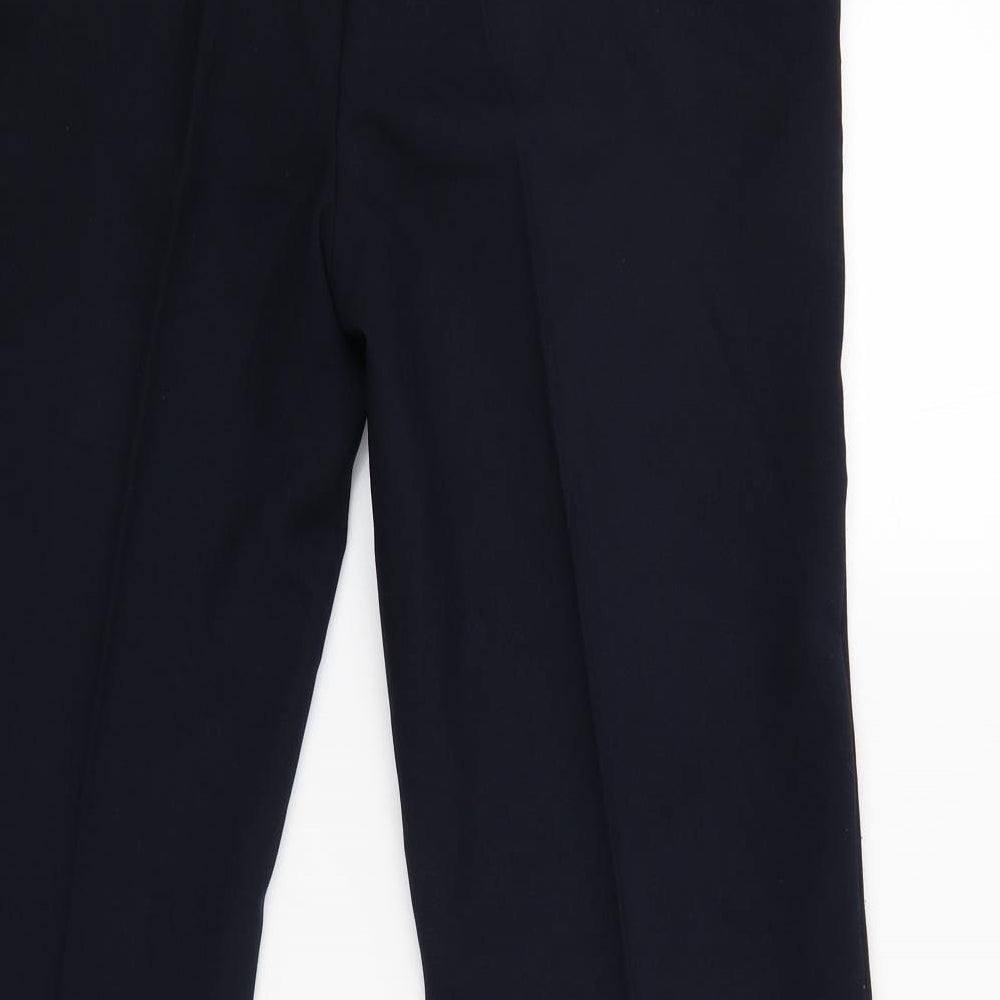 Womens UK Size 14 Marks and Spencer Regular Fit  Blue Trousers