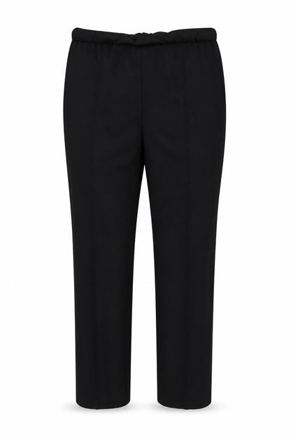 Bonmarché Womens Black Capri Trousers Size 14 L28 in