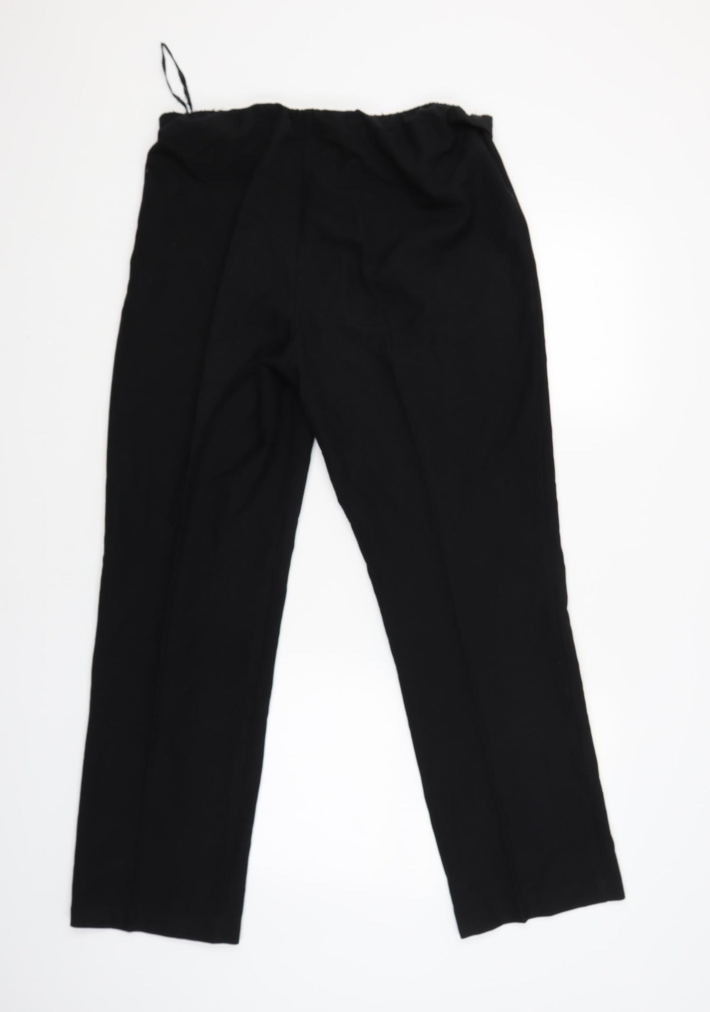 bm collection Womens Black   Capri Trousers Size 14 L28 in