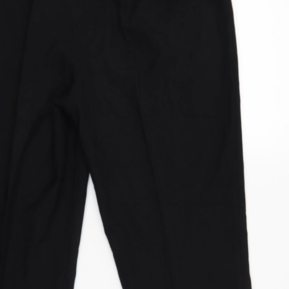 bm collection Womens Black   Capri Trousers Size 14 L28 in