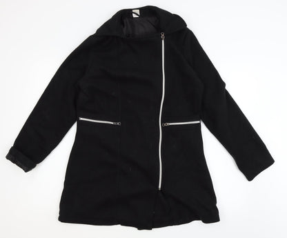 Le Redoute Womens Black   Overcoat Coat Size 10  - 10/12