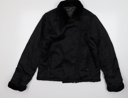 Womens UK Size 40 Preworn Black Jacket