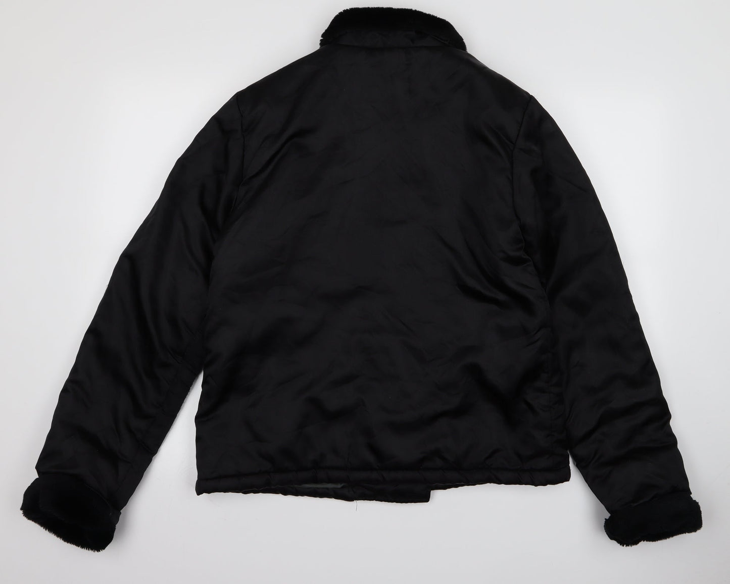 Womens UK Size 40 Preworn Black Jacket
