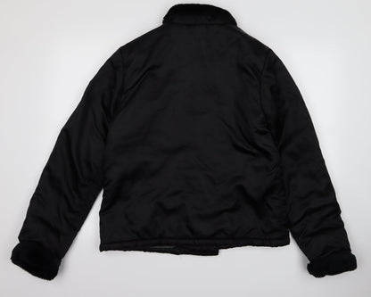 Womens UK Size 40 Preworn Black Jacket