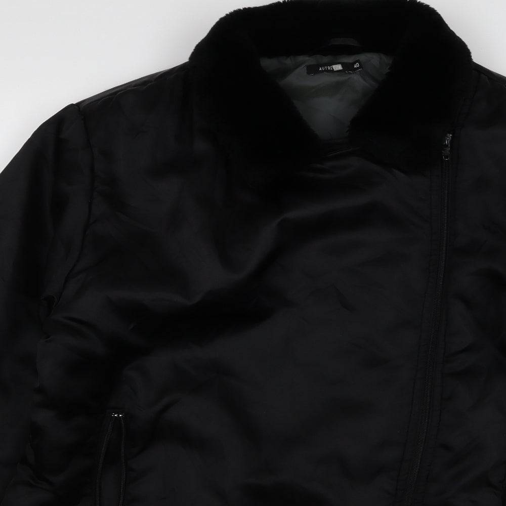 Womens UK Size 40 Preworn Black Jacket