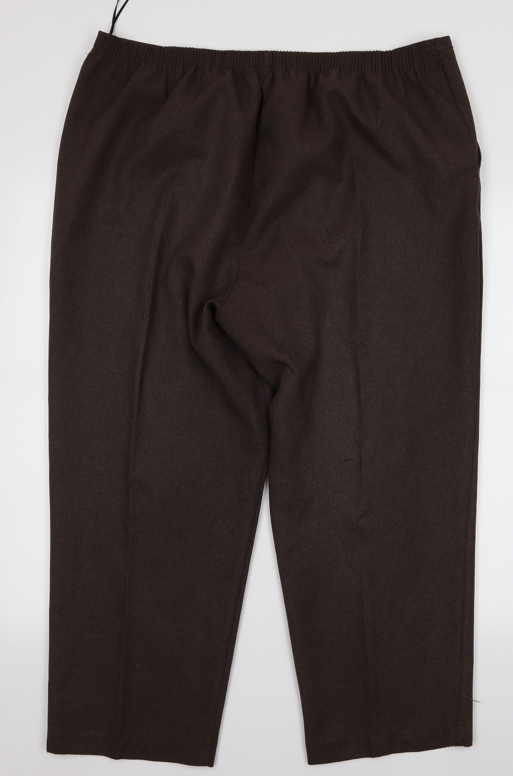 preqorn Womens Brown   Trousers  Size 18 L21 in