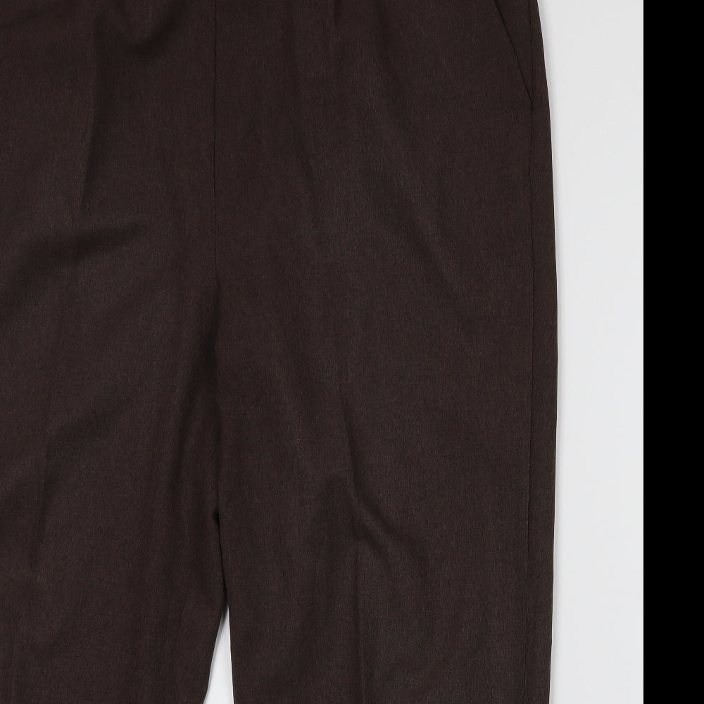 preqorn Womens Brown   Trousers  Size 18 L21 in