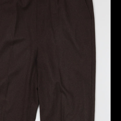 preqorn Womens Brown   Trousers  Size 18 L21 in