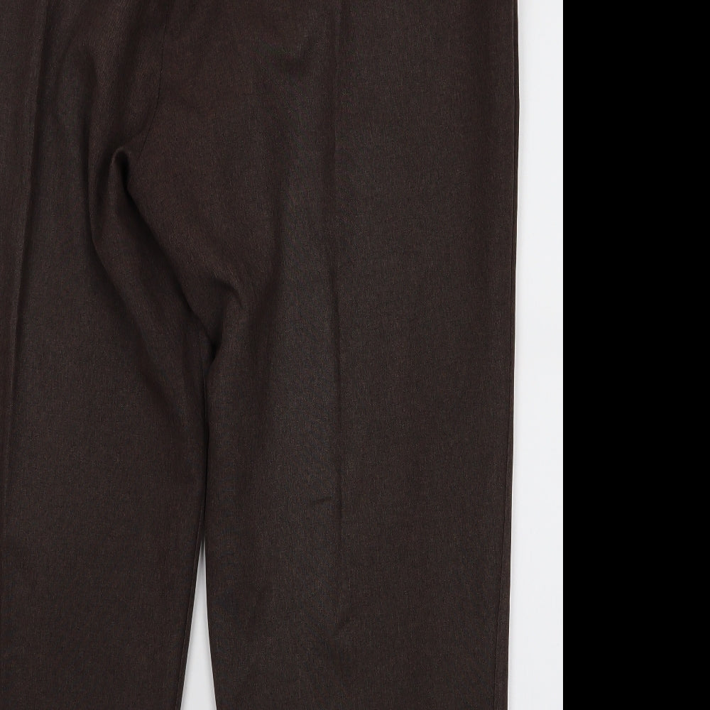 preqorn Womens Brown   Trousers  Size 18 L21 in