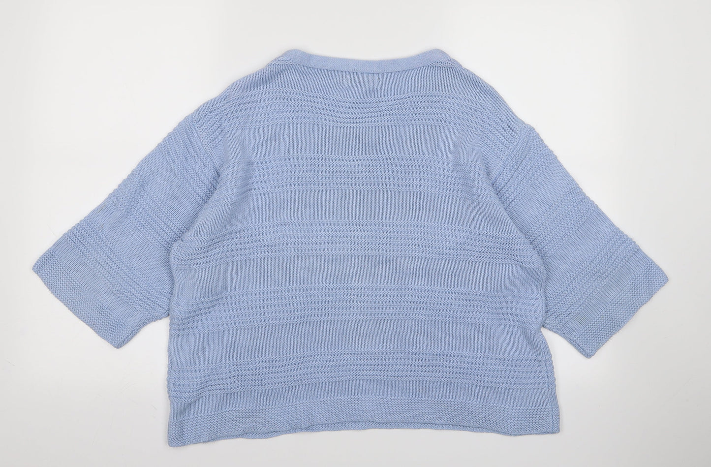b young Womens Blue   Basic T-Shirt Size L