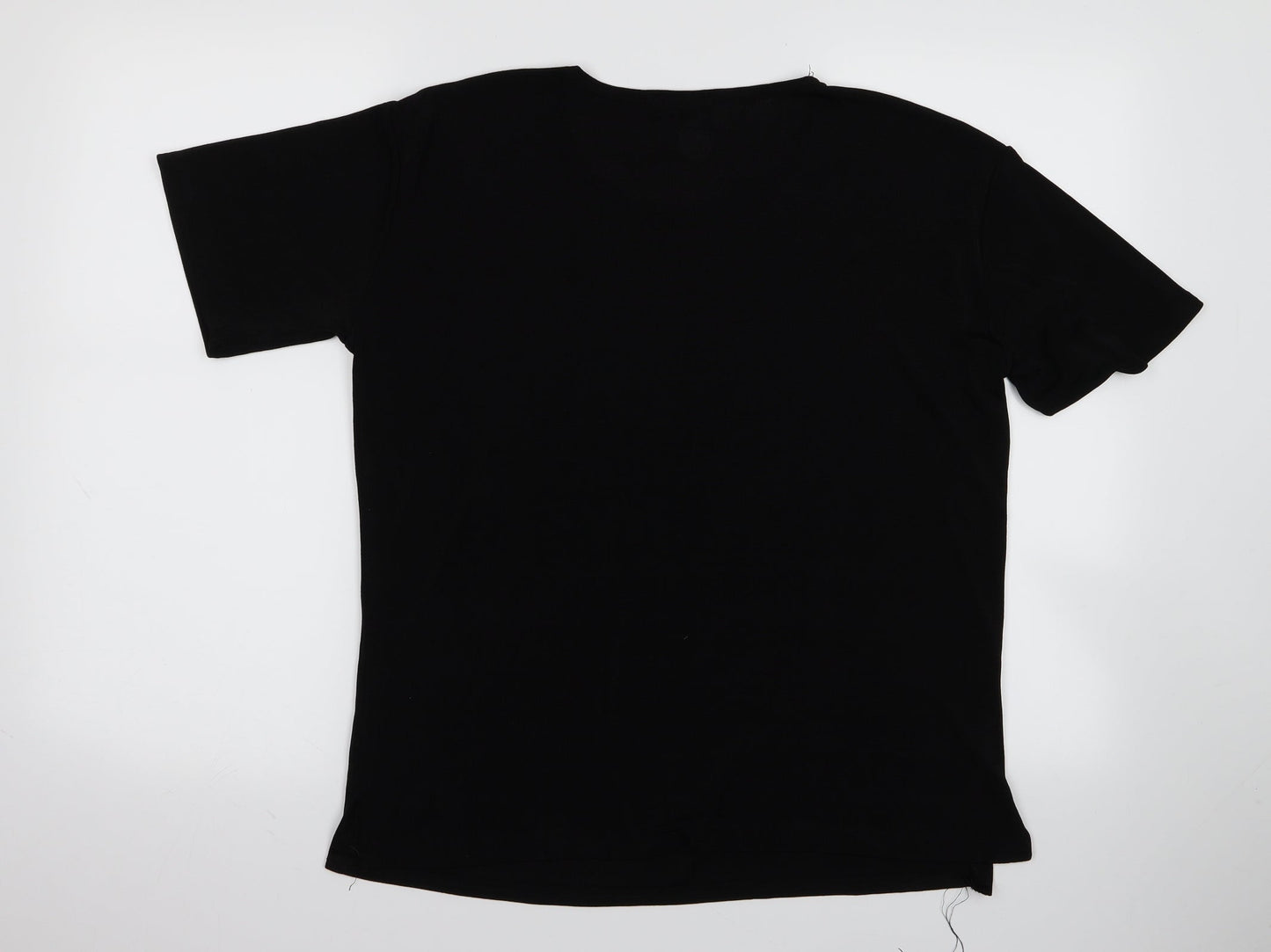mega Womens Black   Basic T-Shirt Size M