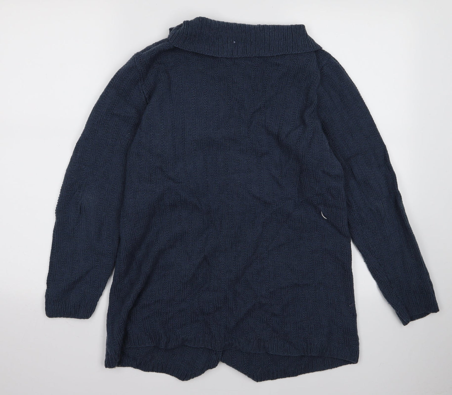 Preworn Womens Blue   Cardigan Jumper Size M