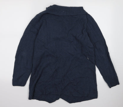 Preworn Womens Blue   Cardigan Jumper Size M