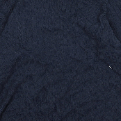 Preworn Womens Blue   Cardigan Jumper Size M