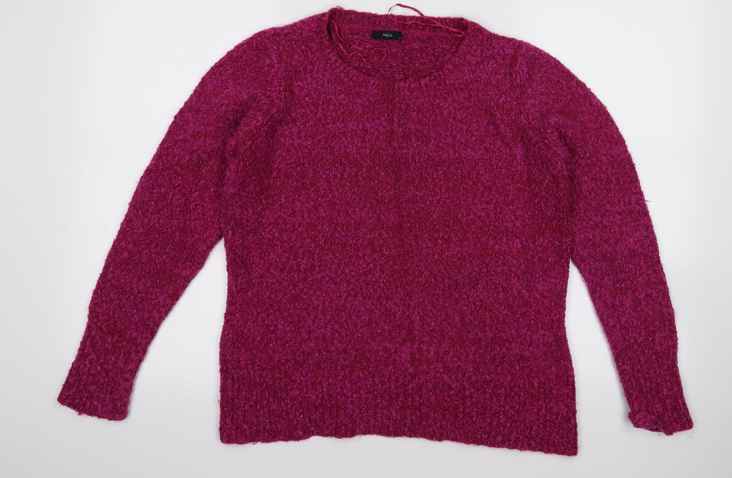 m&s Womens Purple   Pullover Jumper Size 14