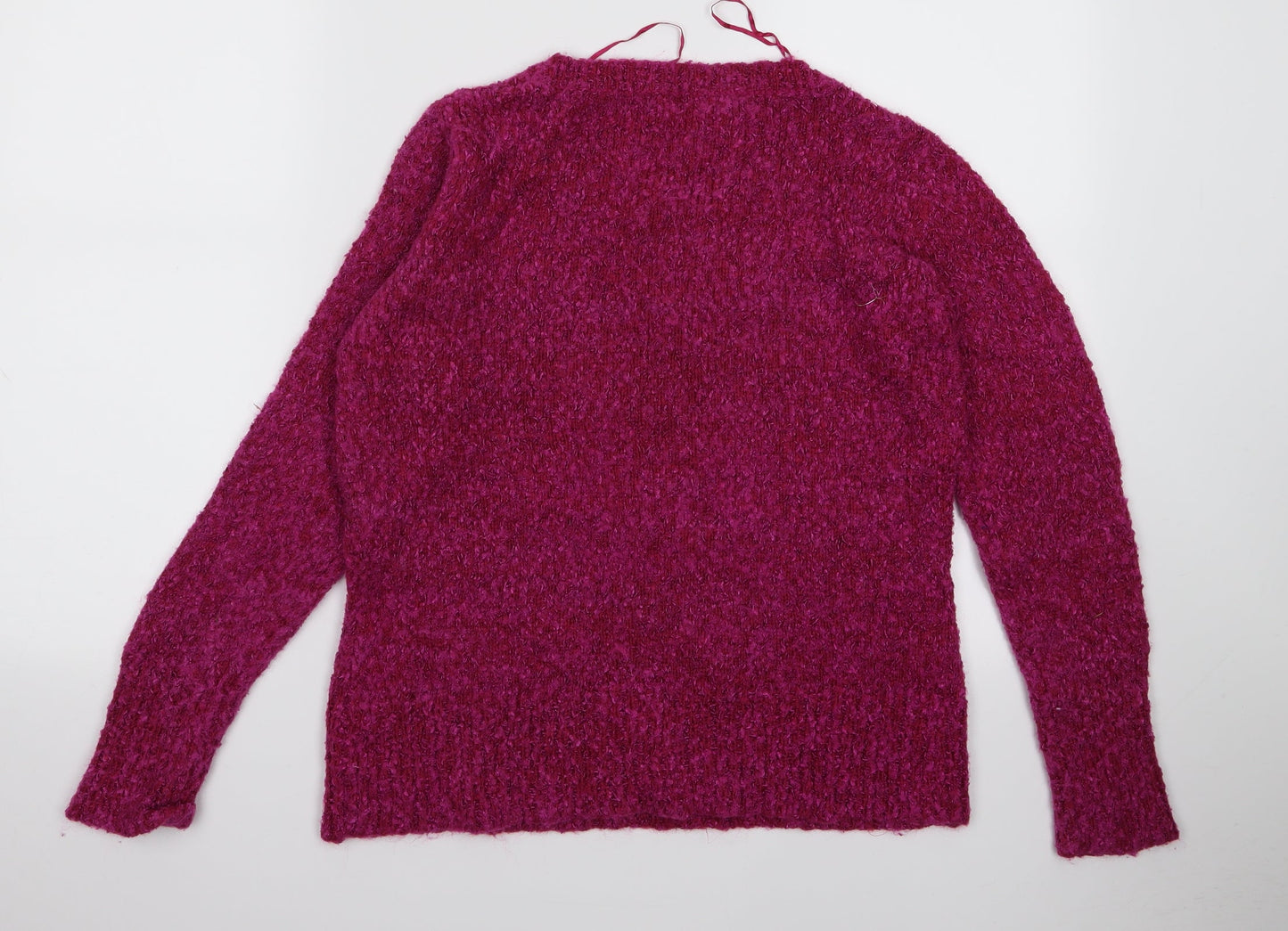 m&s Womens Purple   Pullover Jumper Size 14