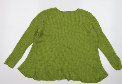wall Womens Green   Basic T-Shirt Size S