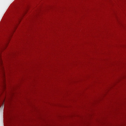 Preworn Womens Red   Pullover Jumper Size 10