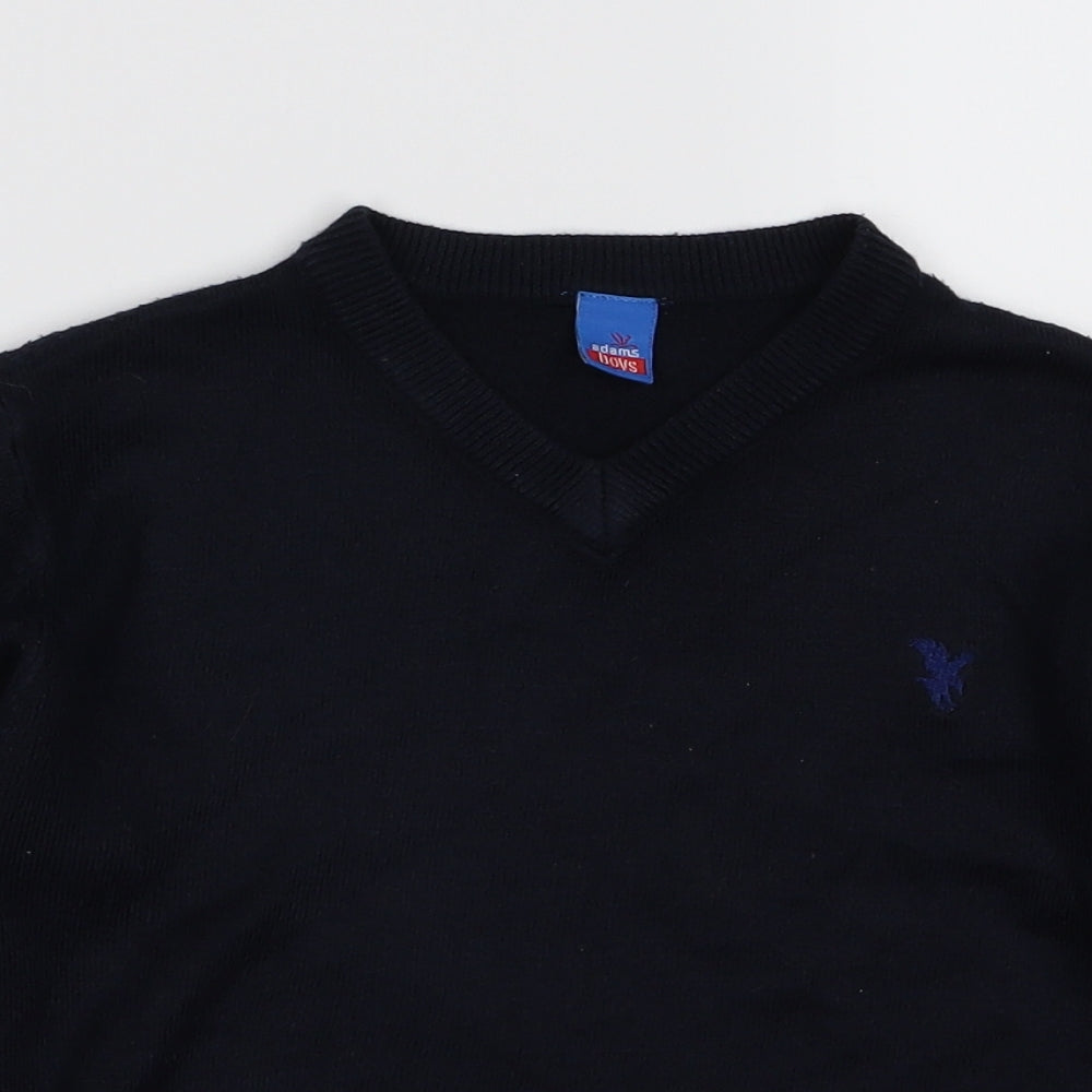 Preworn Girls Blue   Pullover Jumper Size 5 Years
