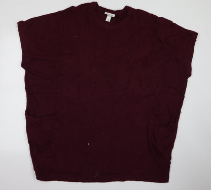 Preworn Womens Red   Pullover Jumper Size M