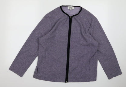 Preworn Womens Purple   Jacket  Size 16