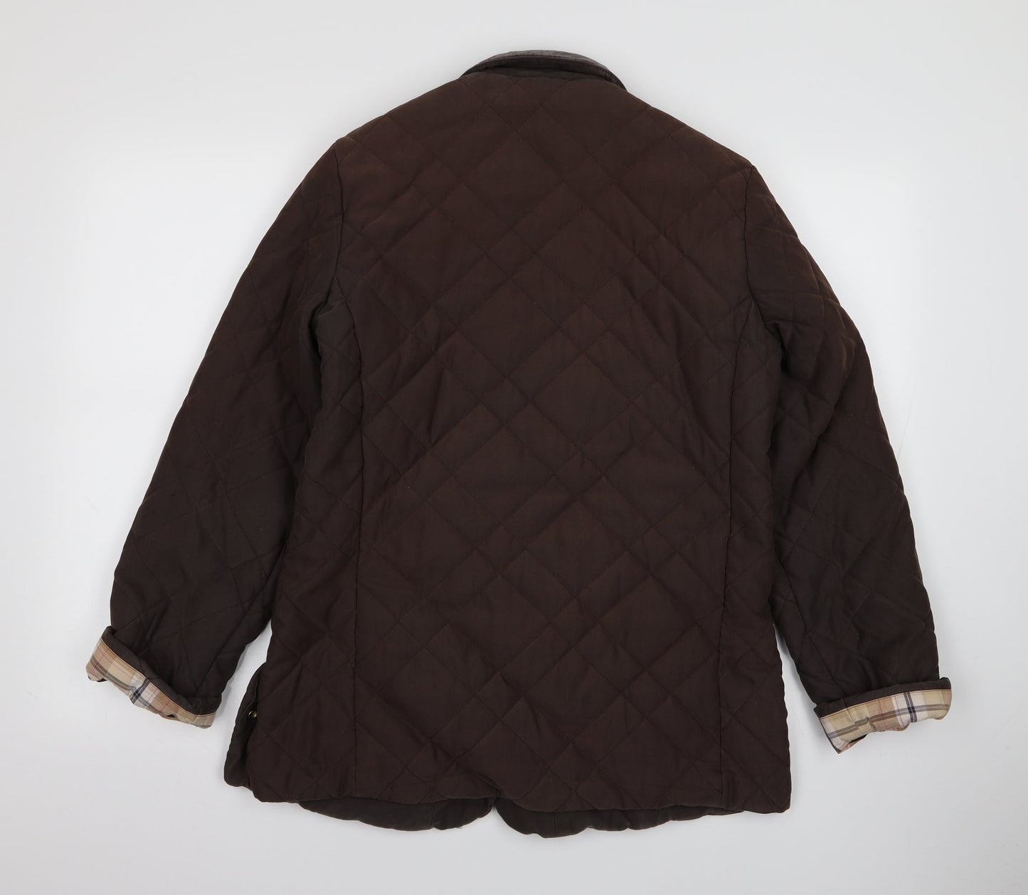 Womens UK Size 12 m&s Brown Jacket