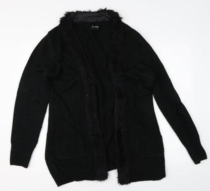 By You Womens Black   Overcoat Coat Size 12