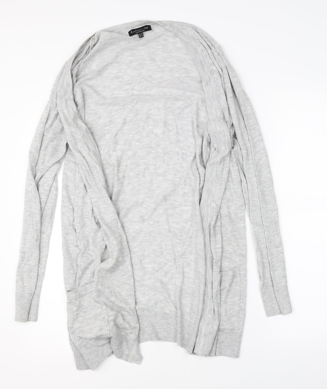 F&F Womens Green   Cardigan Jumper Size 10