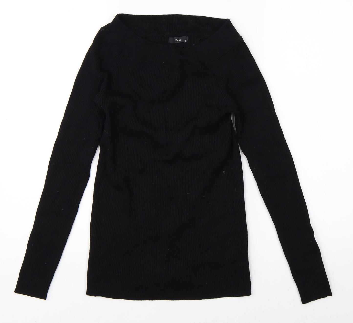 M&Co Womens Black   Pullover Jumper Size 10