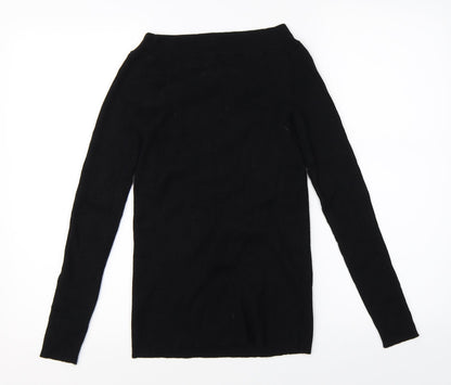 M&Co Womens Black   Pullover Jumper Size 10